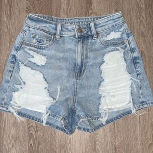 Aerie denim shorts